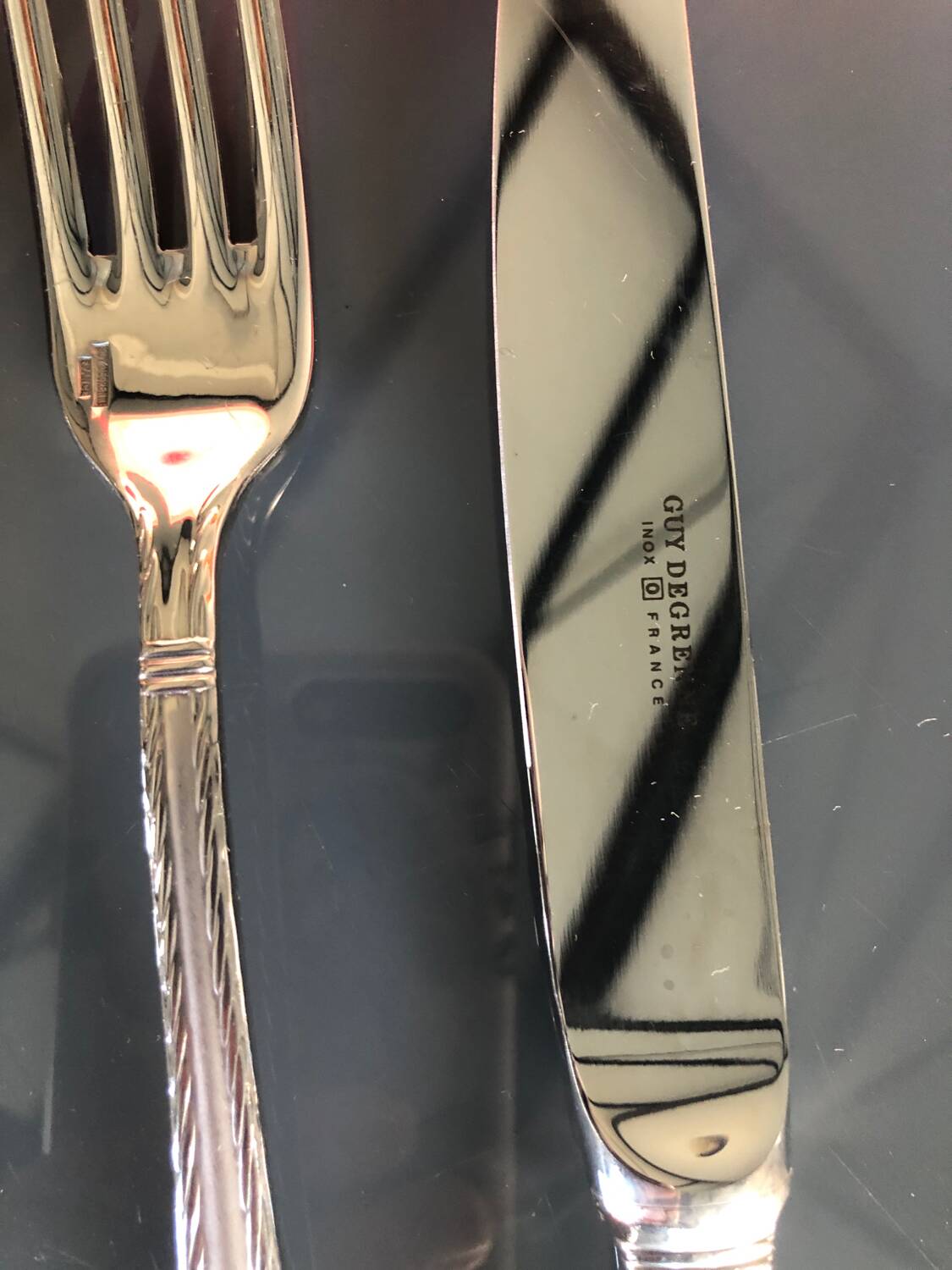 49 piece cutlery set Guy Degrenne