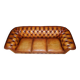 Chesterfield suite three-piece leather set