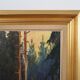 Painting „The Autumn Forest”, Scandinavian design, 1960s