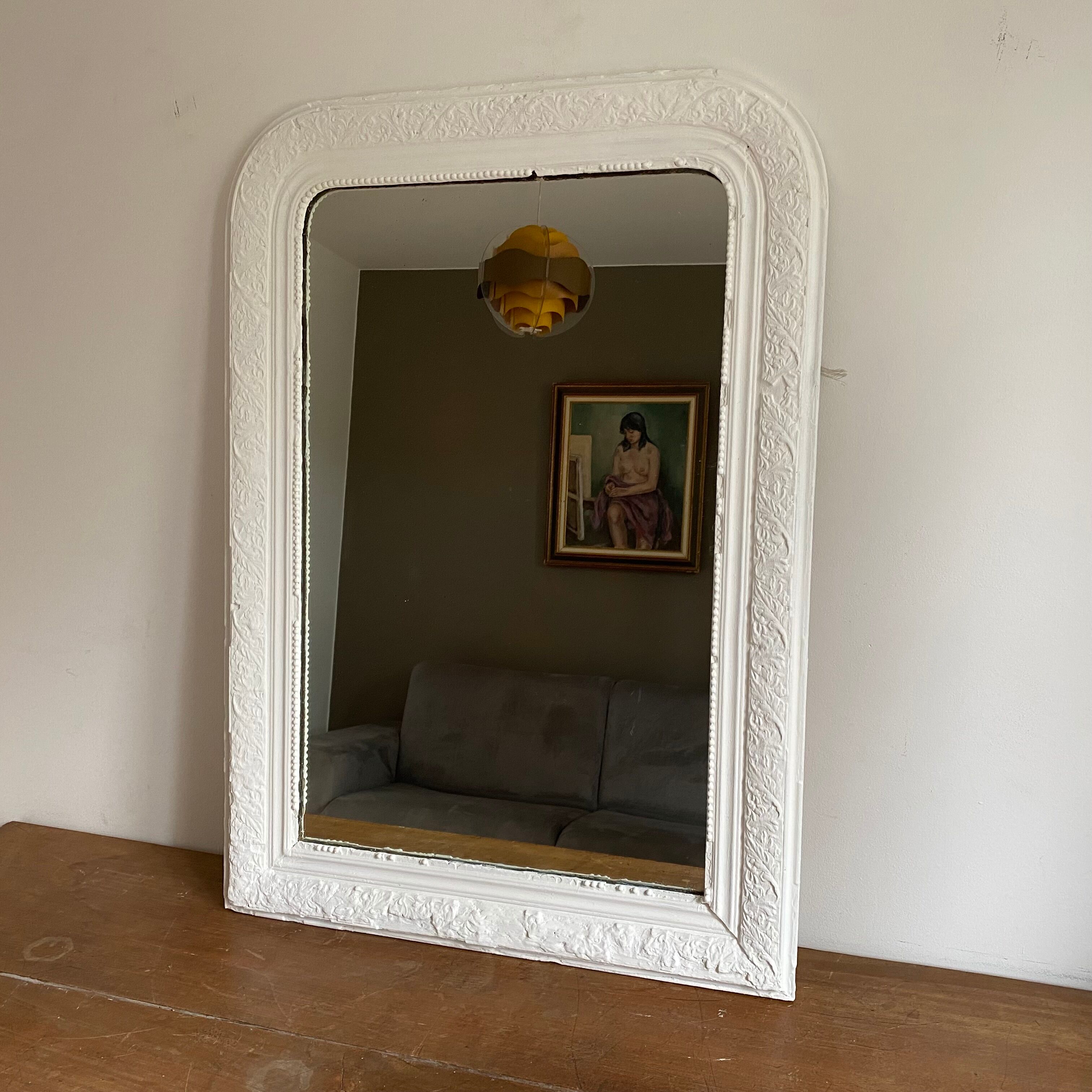 Miroir Louis Philippe at the end of the 19th century. 72x54.