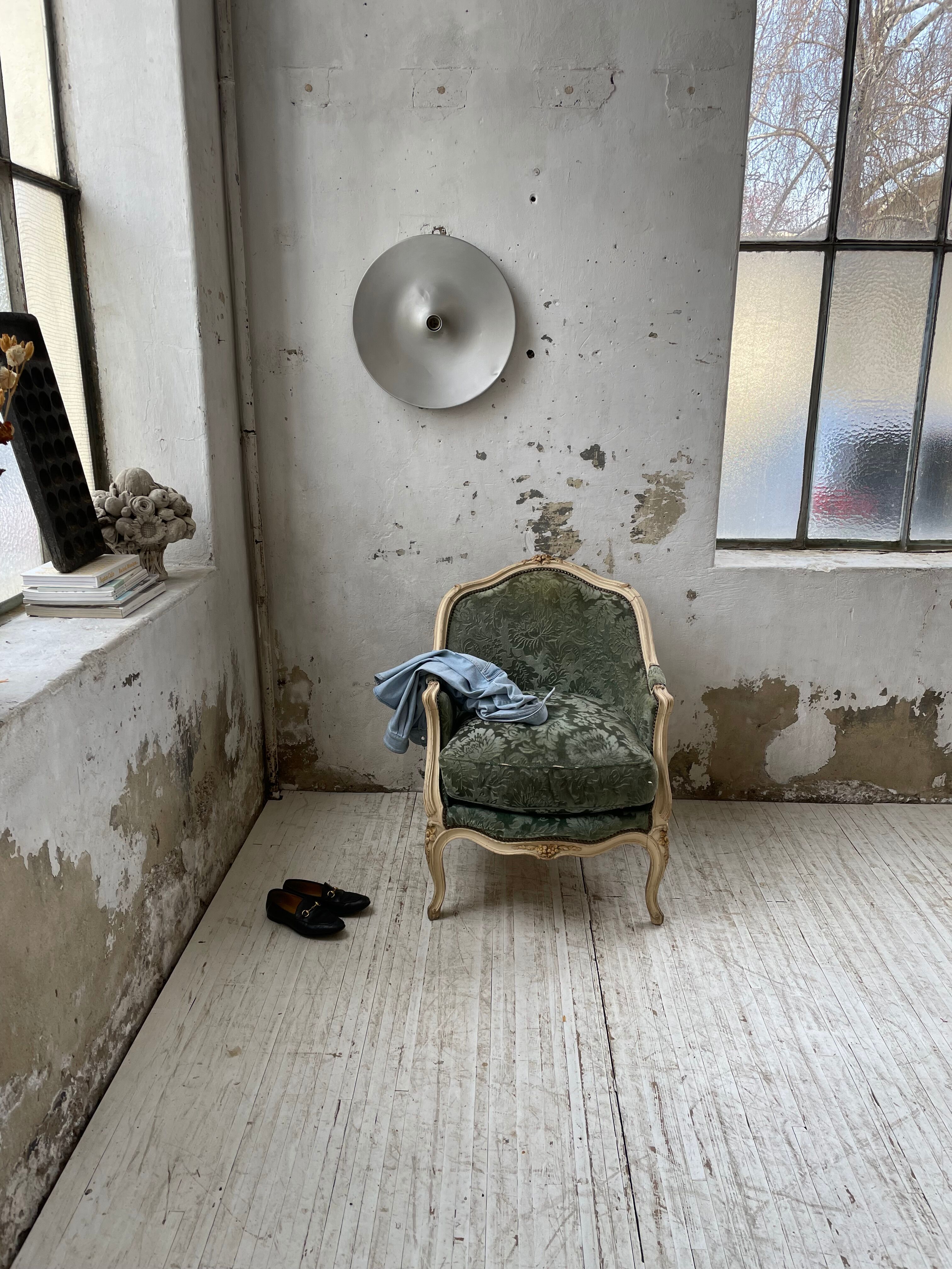 Louis XV shepherdess armchair