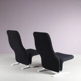 1970s “Concorde” chairs by Pierre Paulin for Artifort, Netherlands