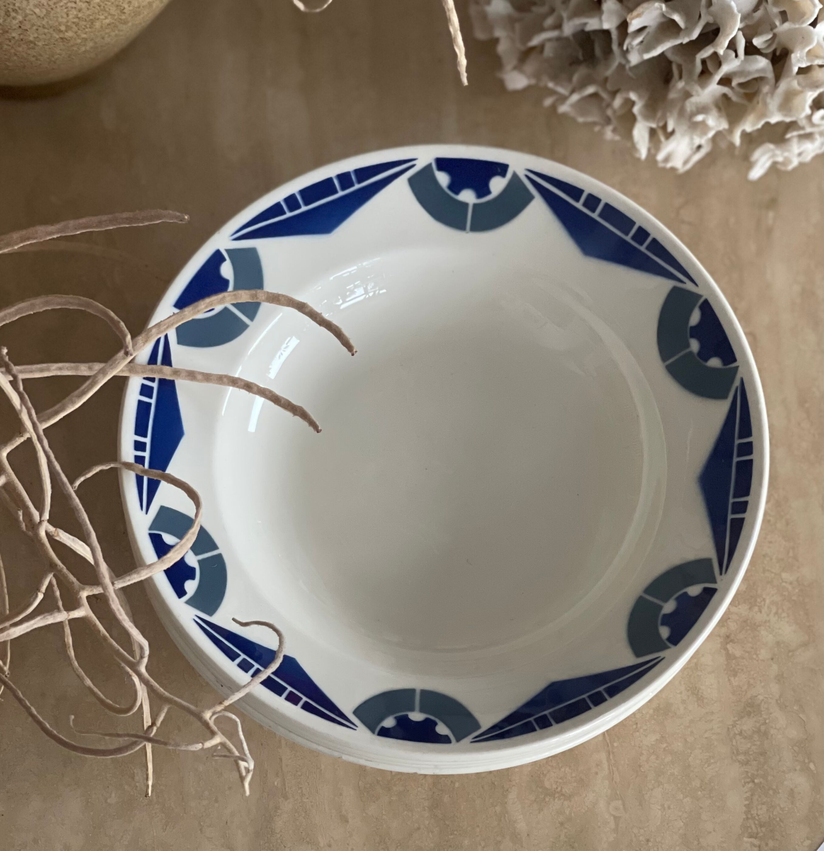 6hollow plates Badonviller 1950