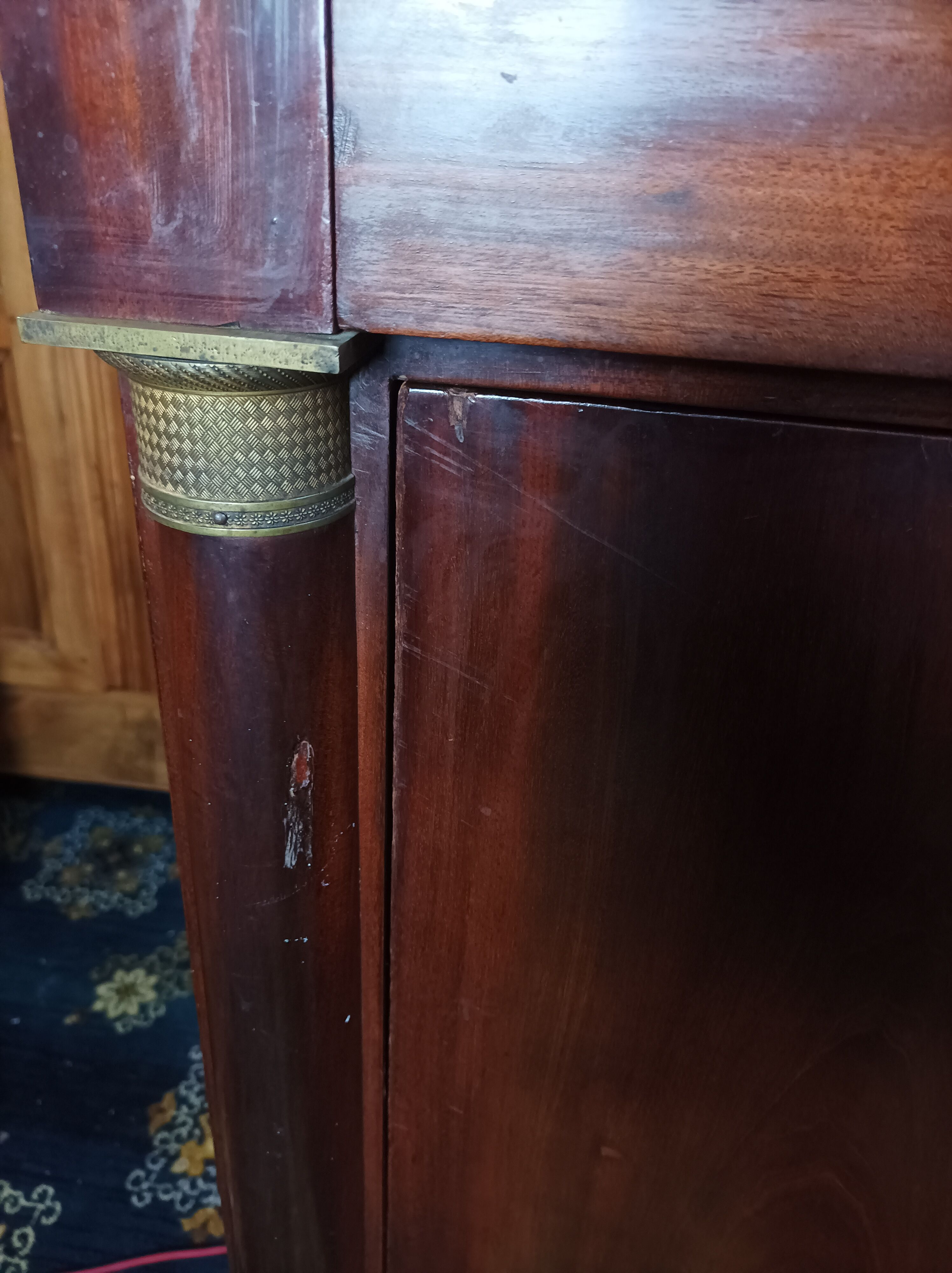 Secretaire Empire en acajou