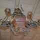 Wrought iron chandelier