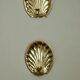Paire d'appliques vintage en laiton