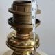 Spotted Vintage Lamp Hollywood Regency Style Chic Ostrich Egg