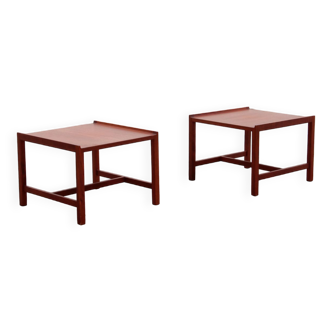 Illums Bolighus Danish set of teak tables, 1960 Denmark.