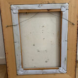 Oil on canvas signed Burnett, Paris