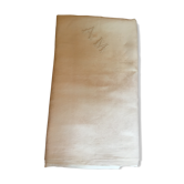AM Monogram damask tablecloth