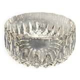 Vintage, 20th century cut crystal trinket dish