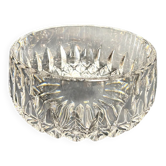 Vintage, 20th century cut crystal trinket dish