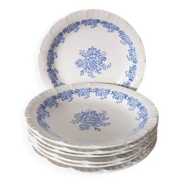 Assiette creuse digoin modèle diane