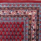 Vintage Indian carpet Seraband 100cm x 189cm 1970s