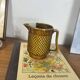 Old ceramic pitcher from Sarreguemines