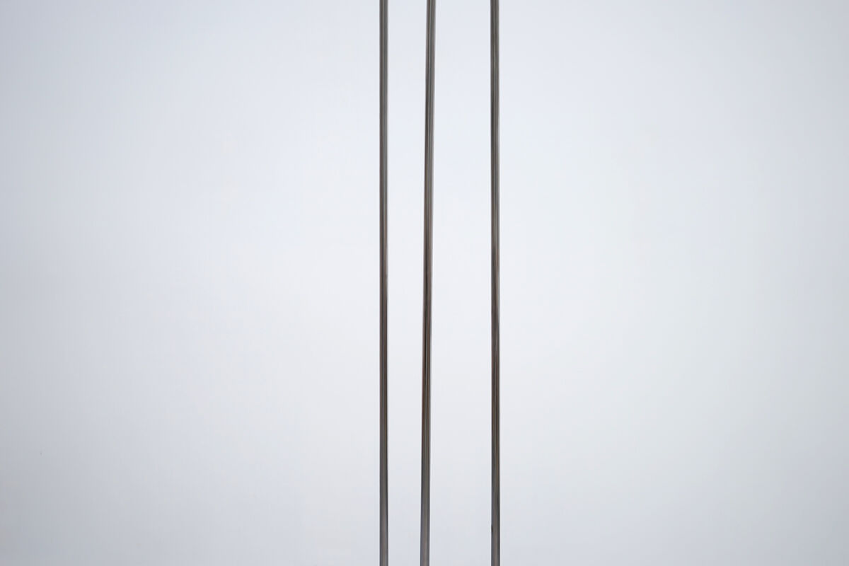 Gino Sarfatti set of three floor lamps mod. 1073 for Arteluce