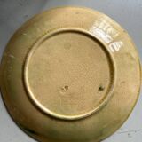 Signed barbotine plate