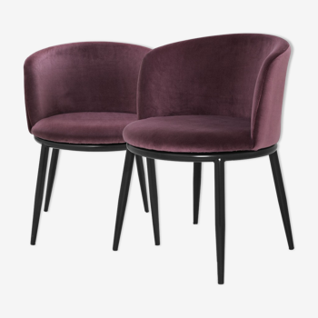 Pair of Purple Milano Armchair
