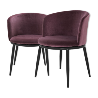Pair of Purple Milano Armchair
