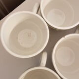 Set of 11 porcelain cups