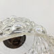 Suspension vintage en verre