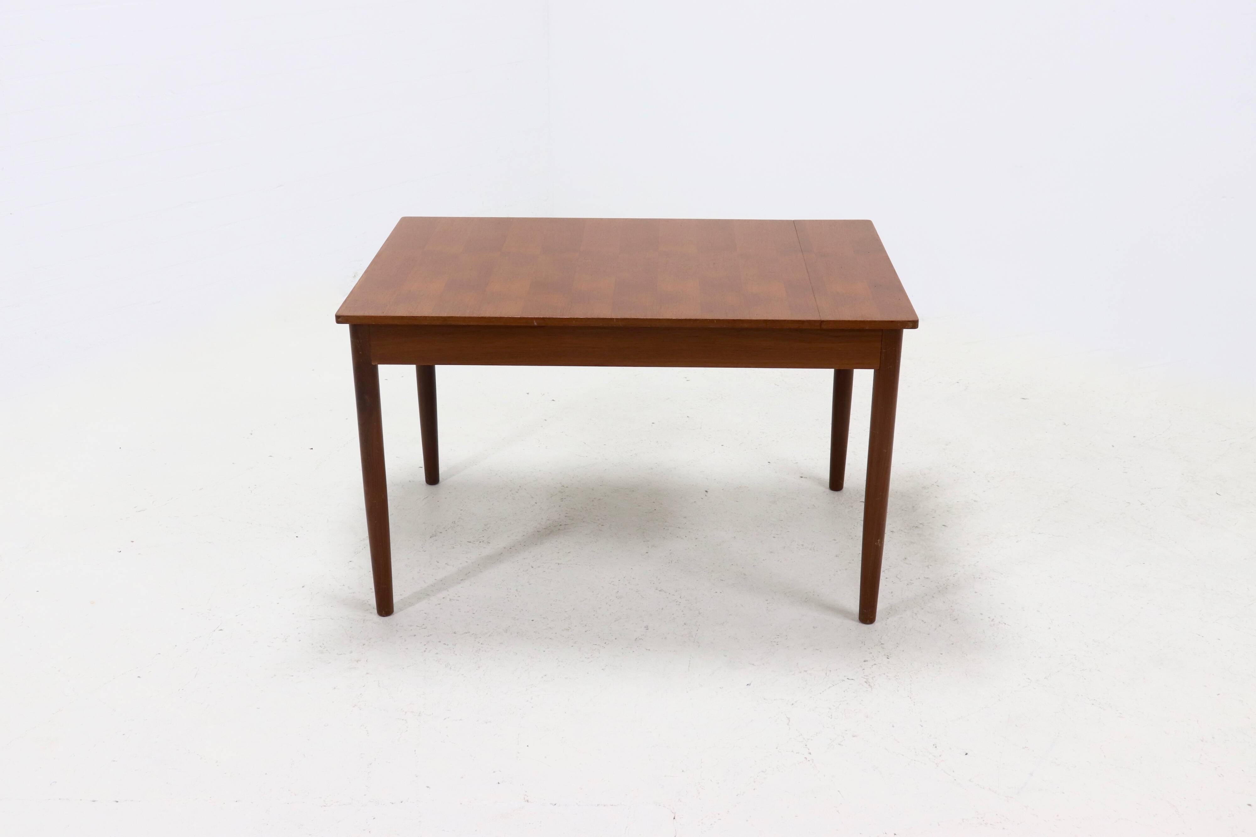 Extendable Teak Dining Table 1960s