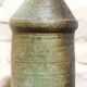 Large enamelled ceramic bottle by Michel Woop in Grimaud