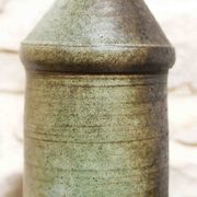 Grande bouteille en céramique émaillé par Michel Woop à Grimaud