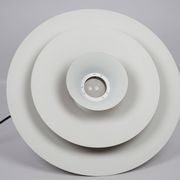 Danish vintage pendant lamp Radius by Erik Balslev, Fog og Morup, 1977