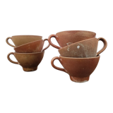 Tasses en grès "bolées"