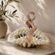 Murano opaline glass bowl, Italy, 1950s-1960s