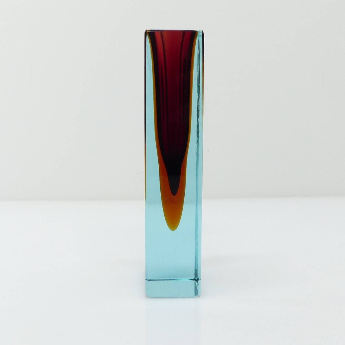 Submerged vase Seguso Vetri d'Arte, Murano, circa 1960