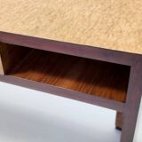 Art Deco Walnut, Birch and Beech Writing Desk, Brianza, Italy