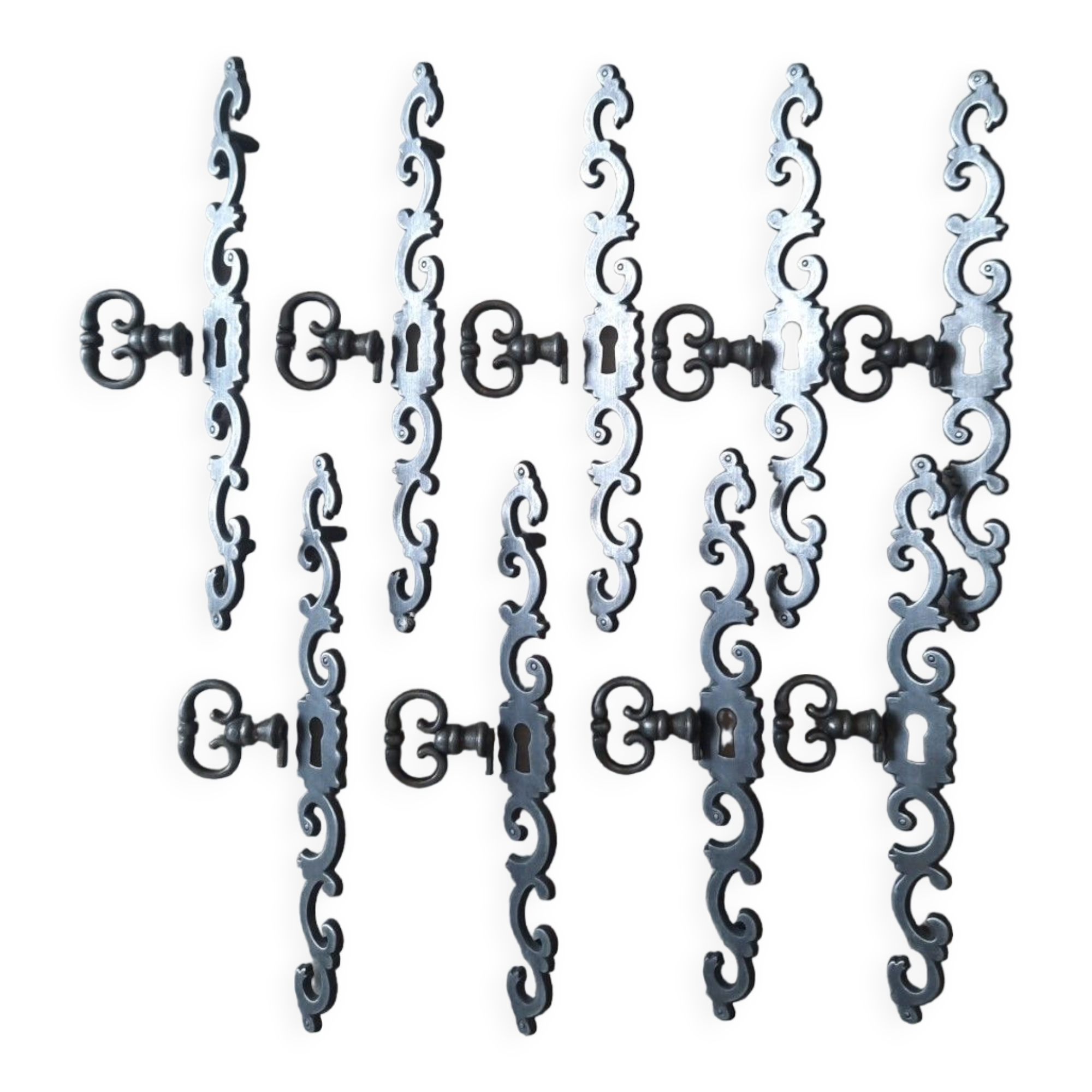 Set of 9 key entries