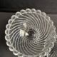 Molded crystal sugar bowl – Baccarat Twisted bamboo