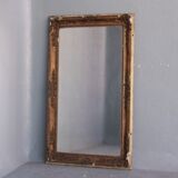 Miroir Restauration stuc doré rectangle 137 x89 cm