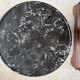 Rare Somno with drawer, Empire period Cuban mahogany and superb grooved marble.