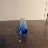Soliflore en verre turquoise