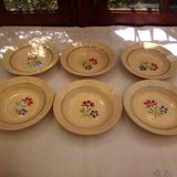 6 May soup plates / KG Lunéville
