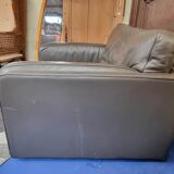 Fauteuil design en cuir