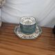 Henriot Quimper RM Octagonal Dessert Service Breton Couple Art Deco Style