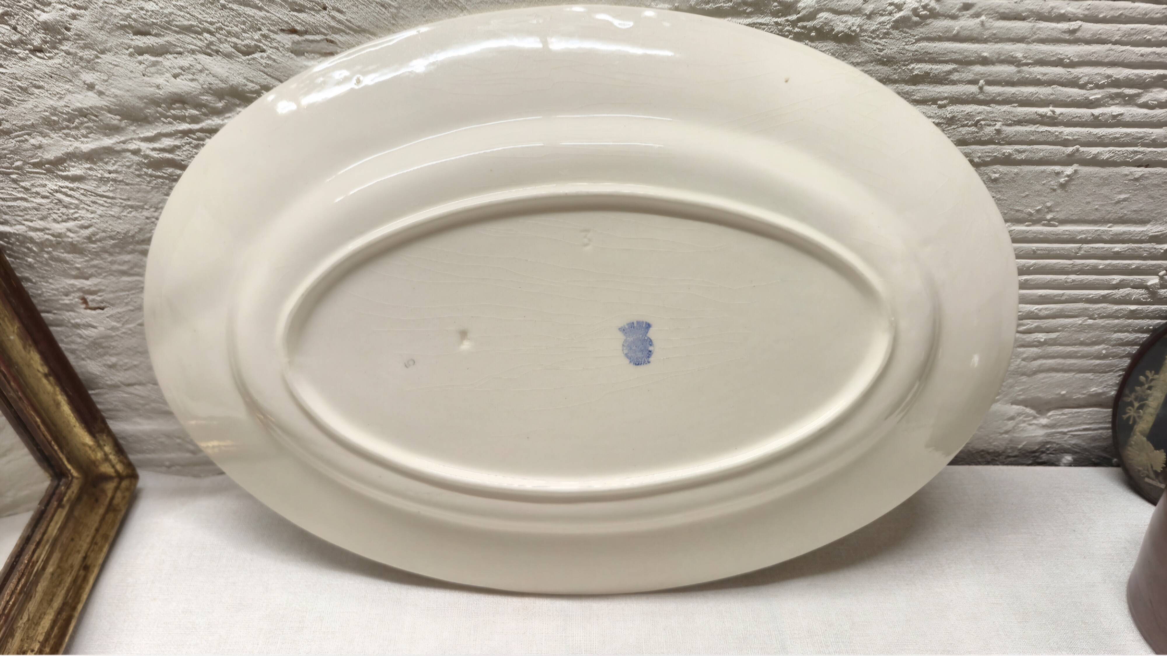 Badonvillers oval dish
