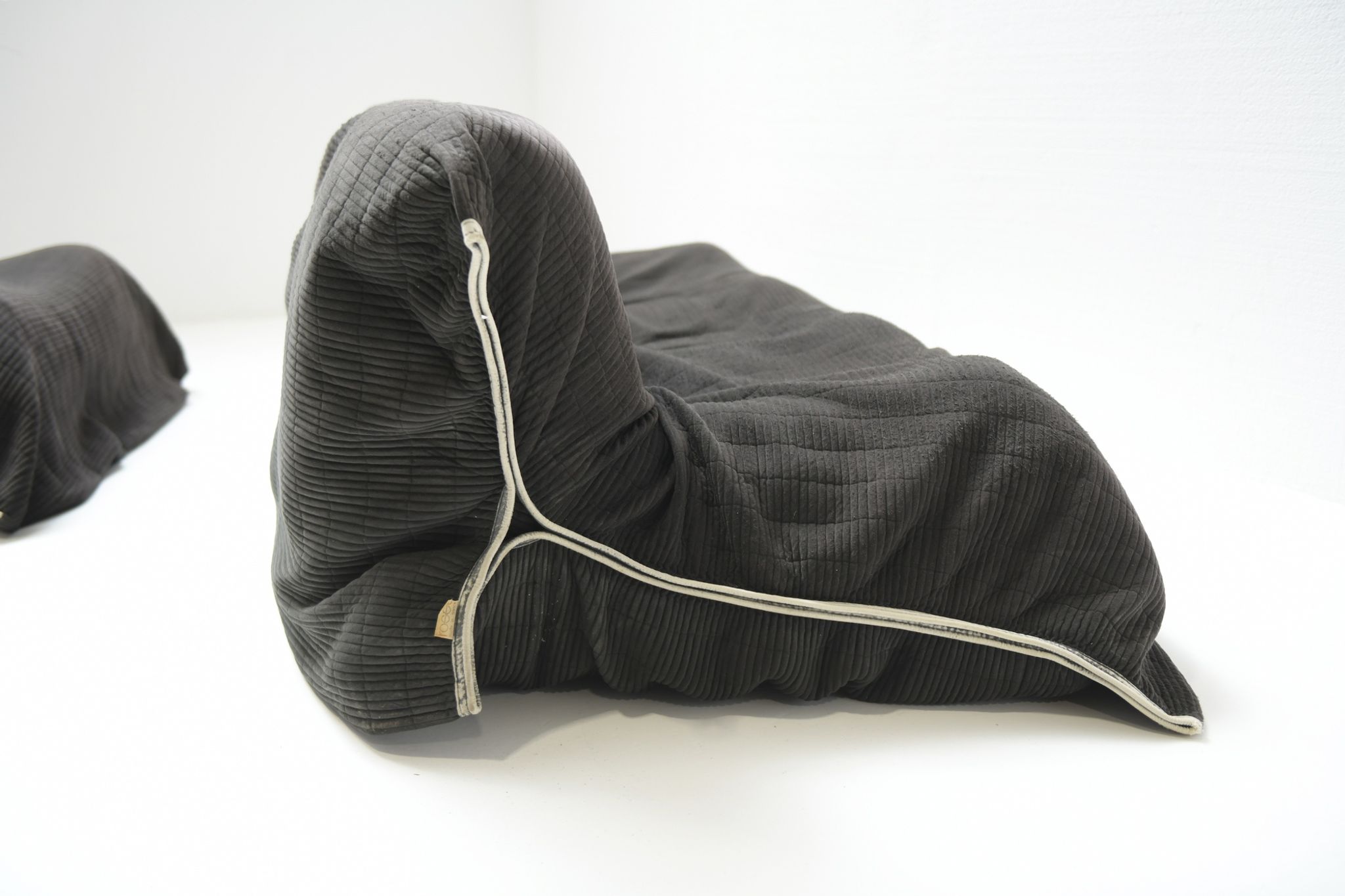 Yoko sofa in alcantara by Michel Ducaroy for Ligne Roset France