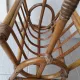 Rattan magazine rack