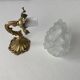 Pair of vintage art-deco sconces