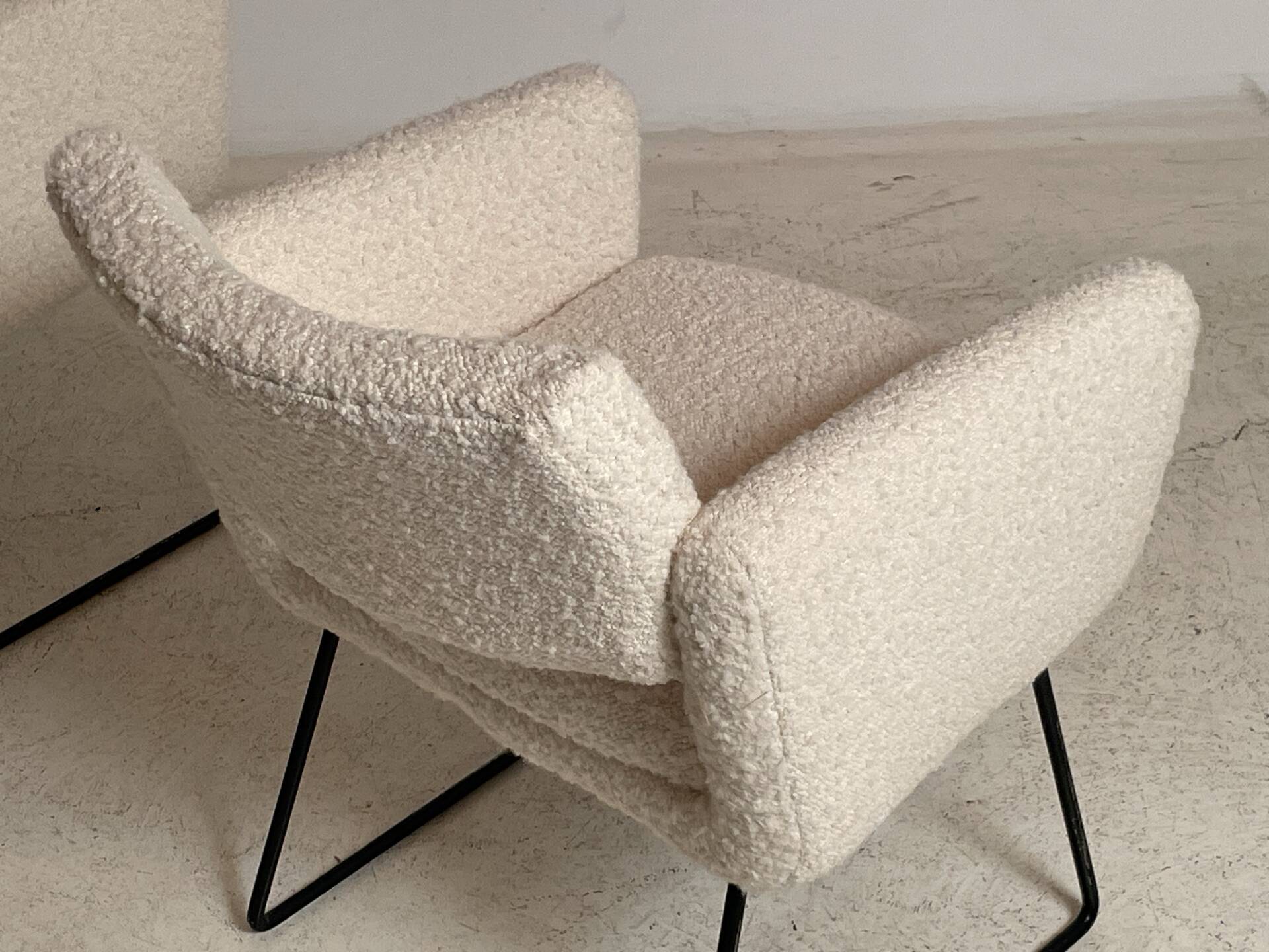 Paire de fauteuils 760 par J.A. Motte pour Steiner
