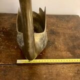 Vase canard en bronze