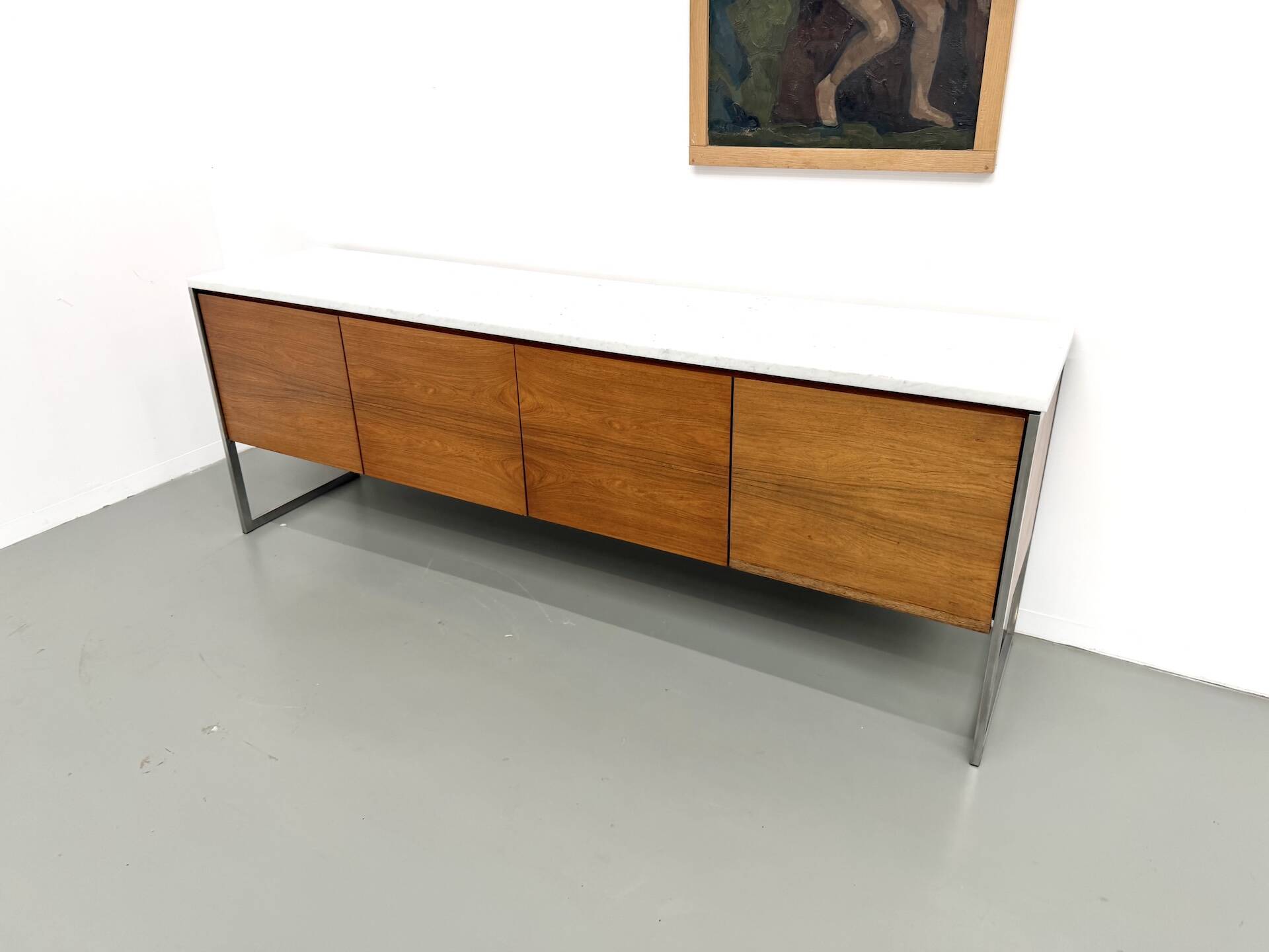 Modernist enfilade by Arno, in Rio rosewood.