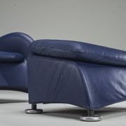 Set of Loge Lounge Chair & Ottoman by Gerard Van Den Berg for Montis, 1990s