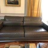 Leather sofa